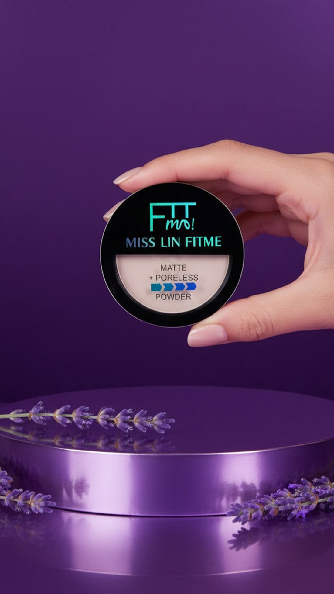Miss Lin Fitme Matte Face Powder - Double 2in1