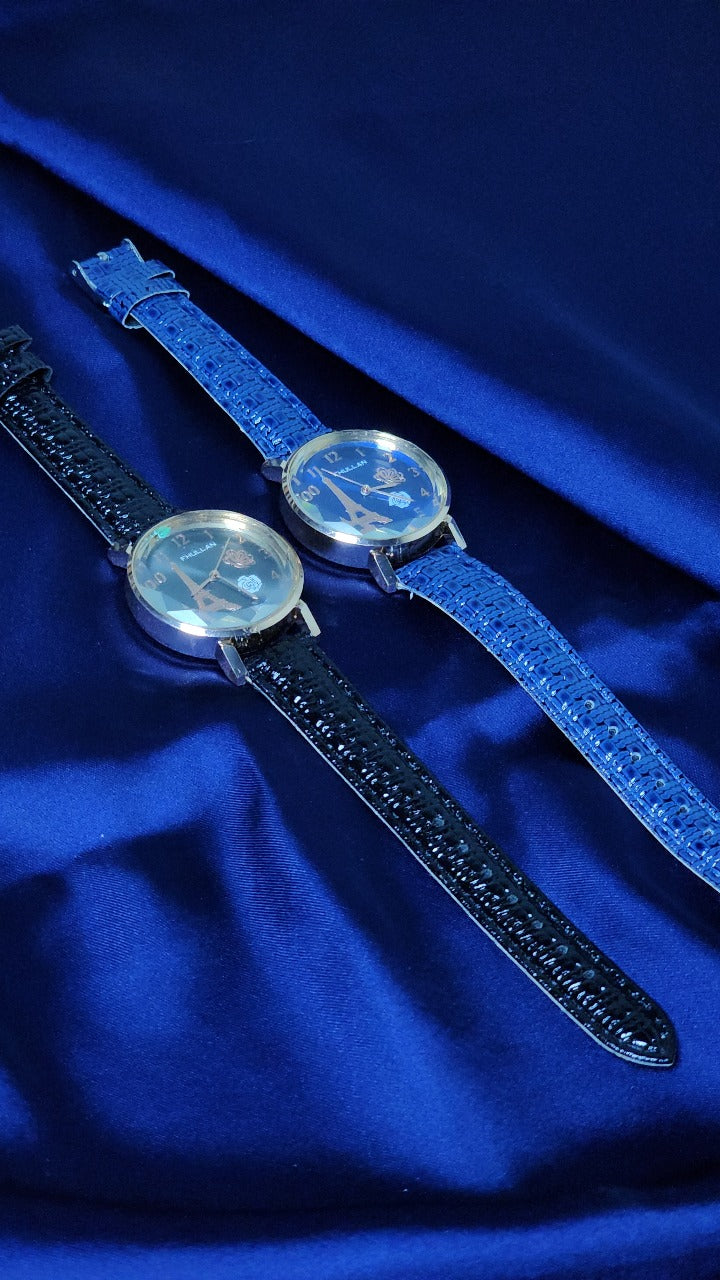 Elegant Black Strap Ladies Wristwatch – Stylish & Classy Timepiece