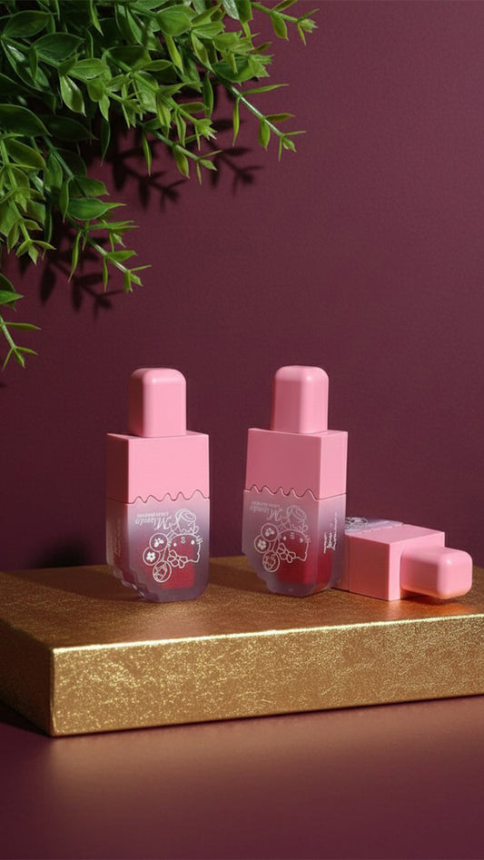 Ice cream lip gloss long lasting and smooth lips