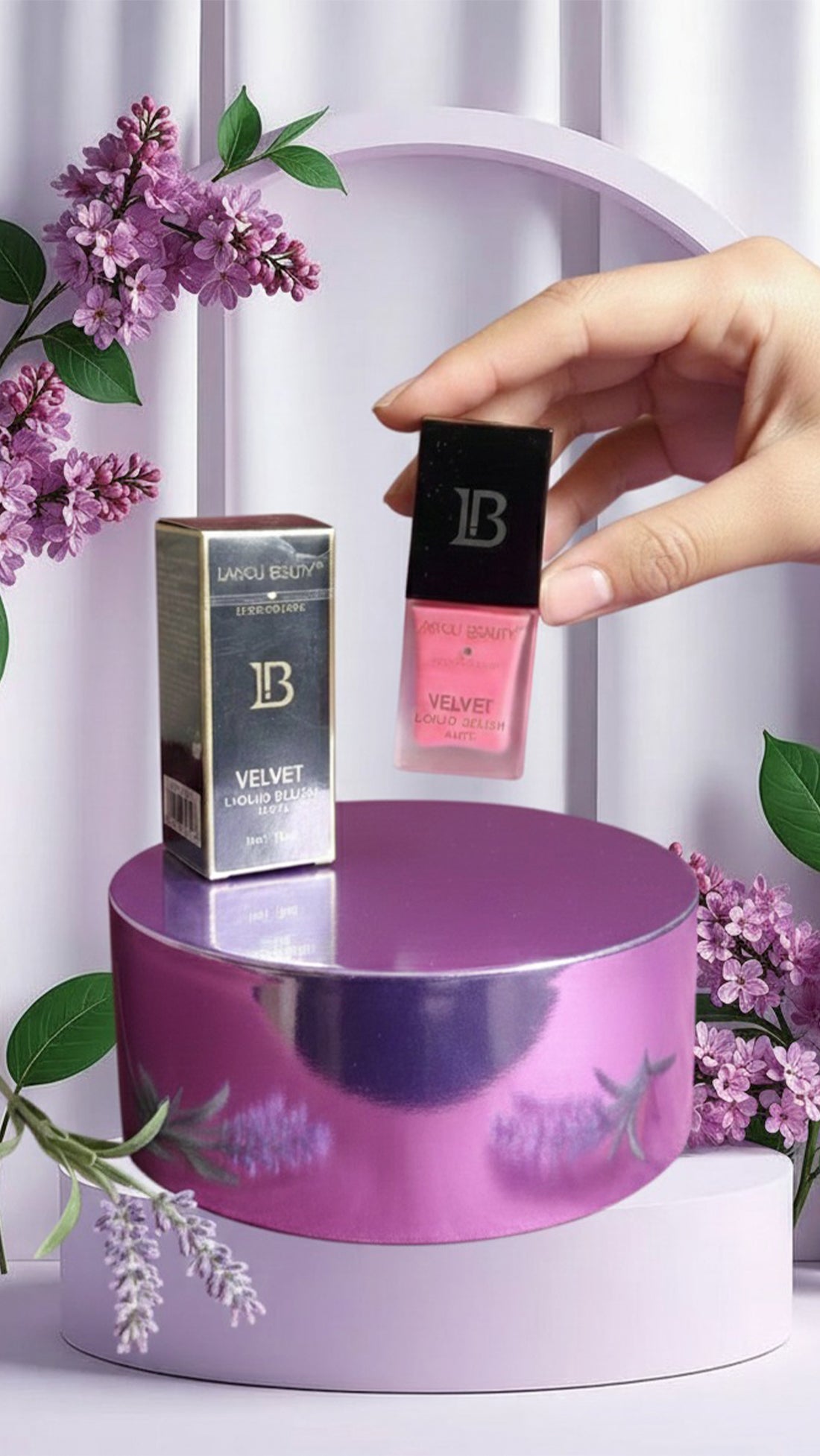 Lakyou beauty Budding Love Valvet Liquid Matte Blush - 15ml