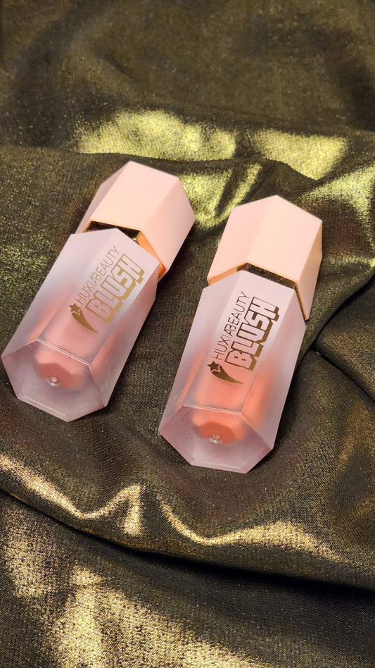 HU XI BEAUTY Liquid Blush | Creamy & Blend able Natural Cheek Tint for Women | Long-Lasting Formula